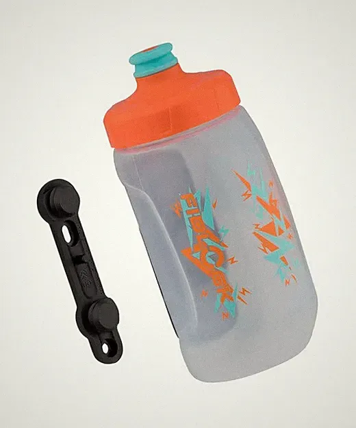 Children''s bottle with bicycle base included TWIST BOTTLE 450 KIDS (INCLUYE BIK