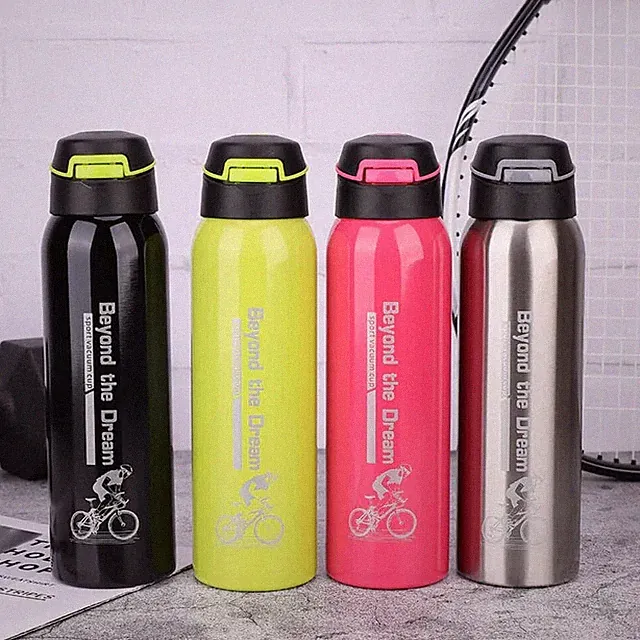 Double Stainless Steel Bike Water Bottle 500 ml