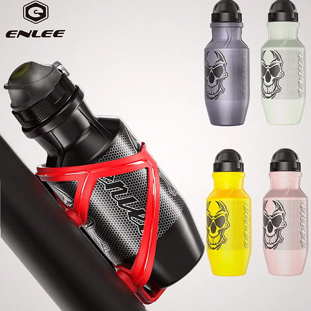 ENLEE Portable Bicycle Water Bottle Cycling Sports Bike Water Drink Kettle 550ML