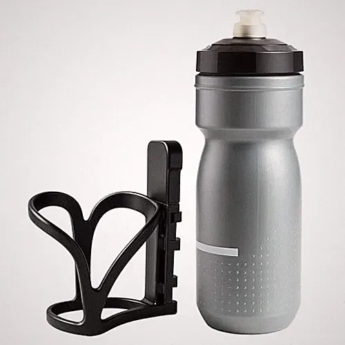 Insulated Bike Water Bottle with Bottle Holder, Screws not Included, Bicycle