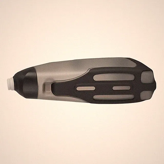 Road Bike Water Bottle with Integrated Cage and Quick-Access Squeeze Mechanism