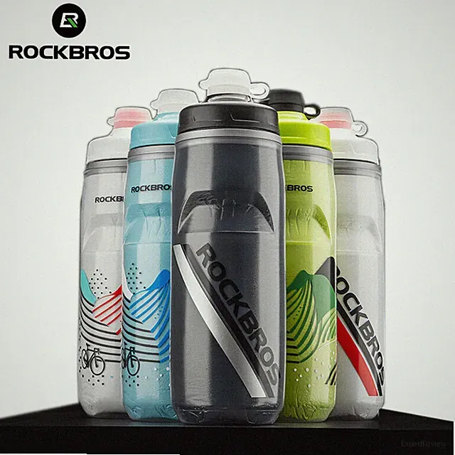 ROCKBROS Water Bottle MTB Road Bike Multicolored Insulated Kettle 620ml