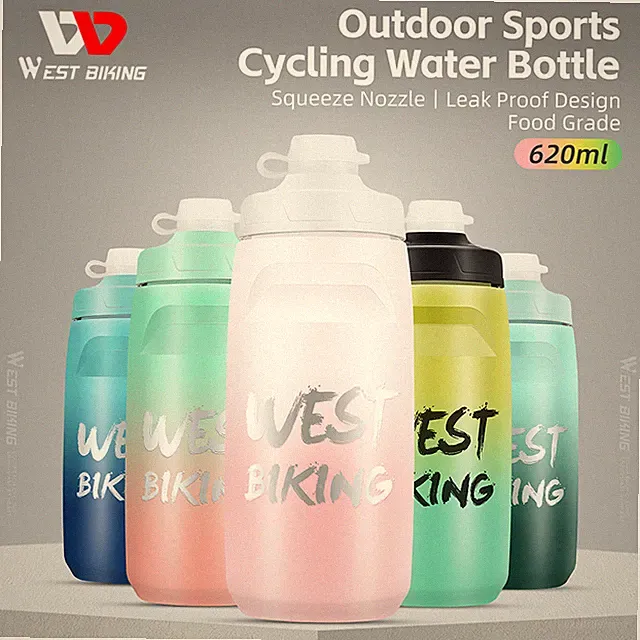 WEST BIKING Sport Cycling Water Bottle Lightweight Mountain Bike Drinking Cup